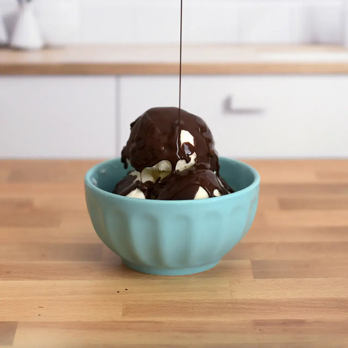 Theo Chocolate Ice Cream Shell